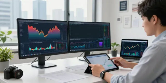 Collaborative trading environment showing traders analyzing market data and strategies on nordencore.ca.